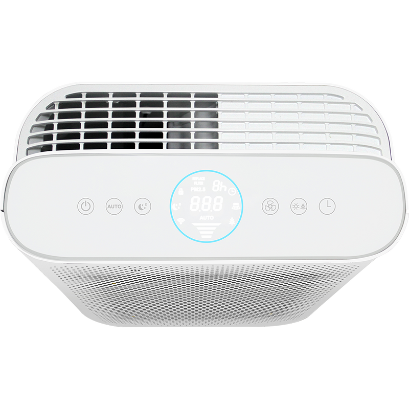 Firefly Yellow Shield Smart Wifi Air Purifier with UVC Light and Ionizer - Medium