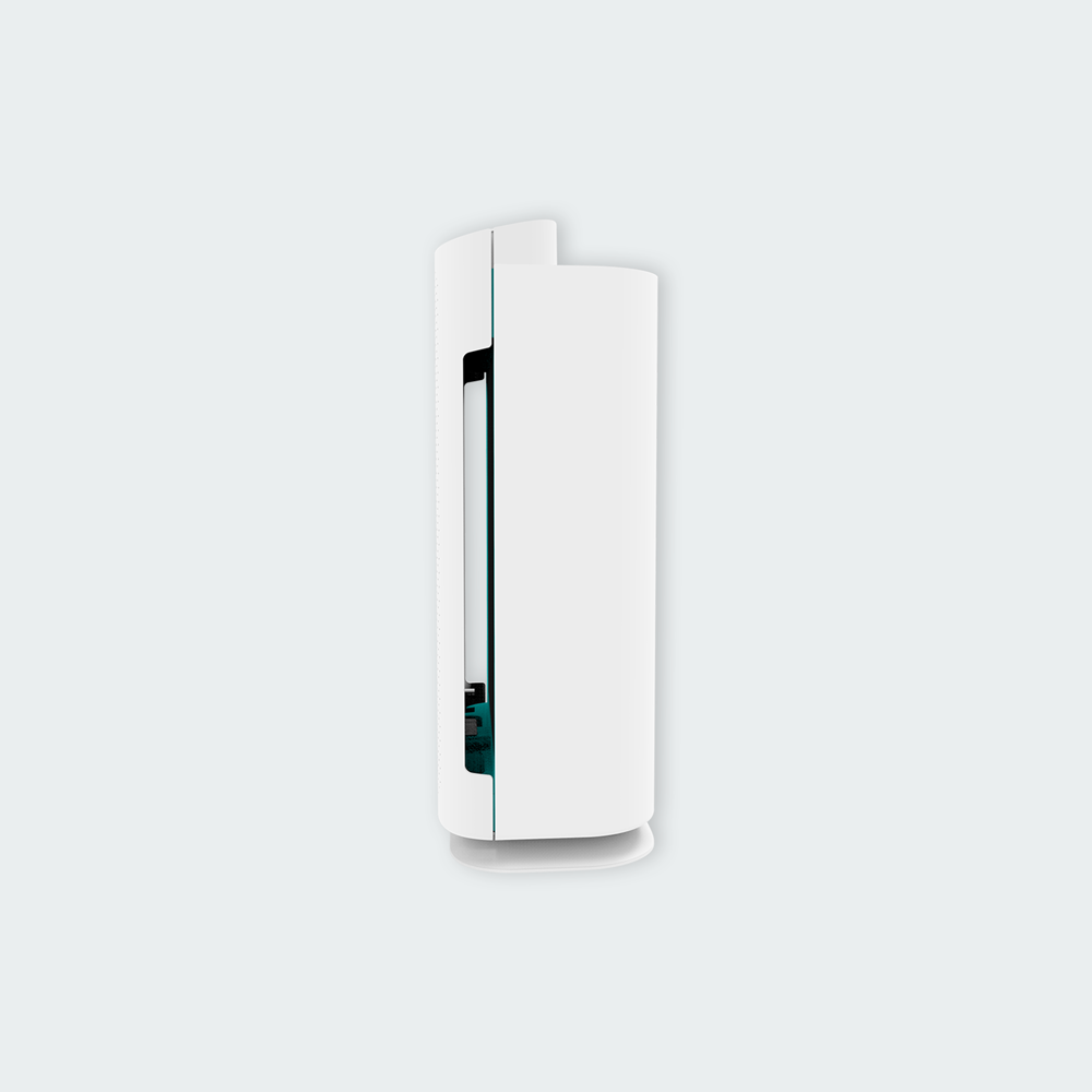 Firefly Yellow Shield Smart Wifi Air Purifier with UVC Light and Ionizer - Medium