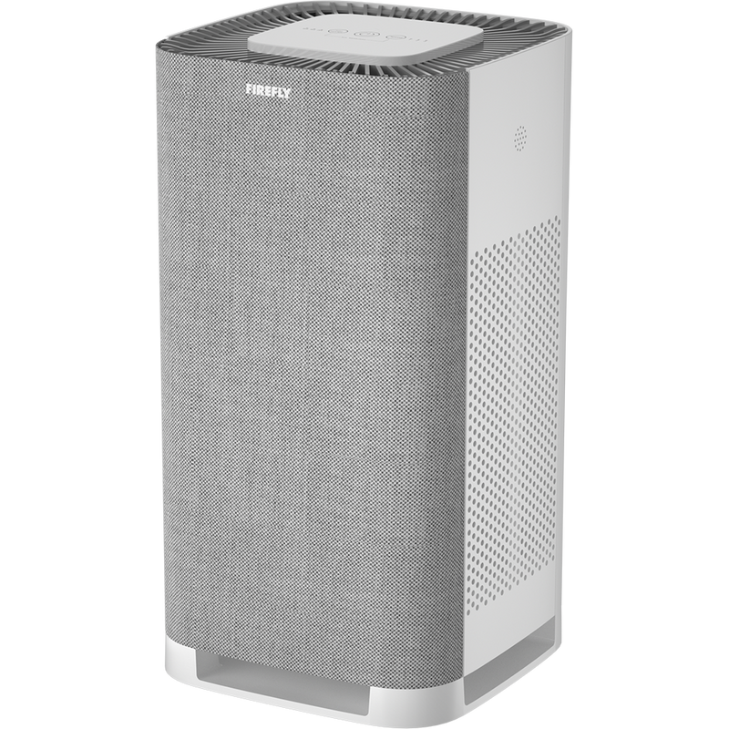 Firefly Yellow Shield Air Purifier with UVC Light and Ionizer and Night Light (Medium)