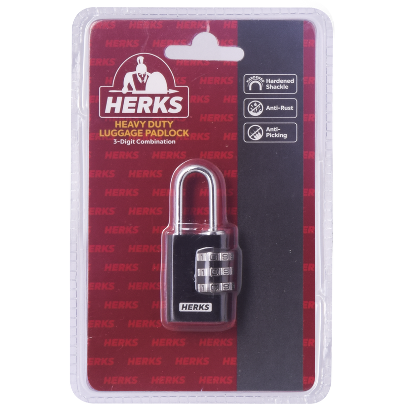 HERKS Combination Luggage Padlock
