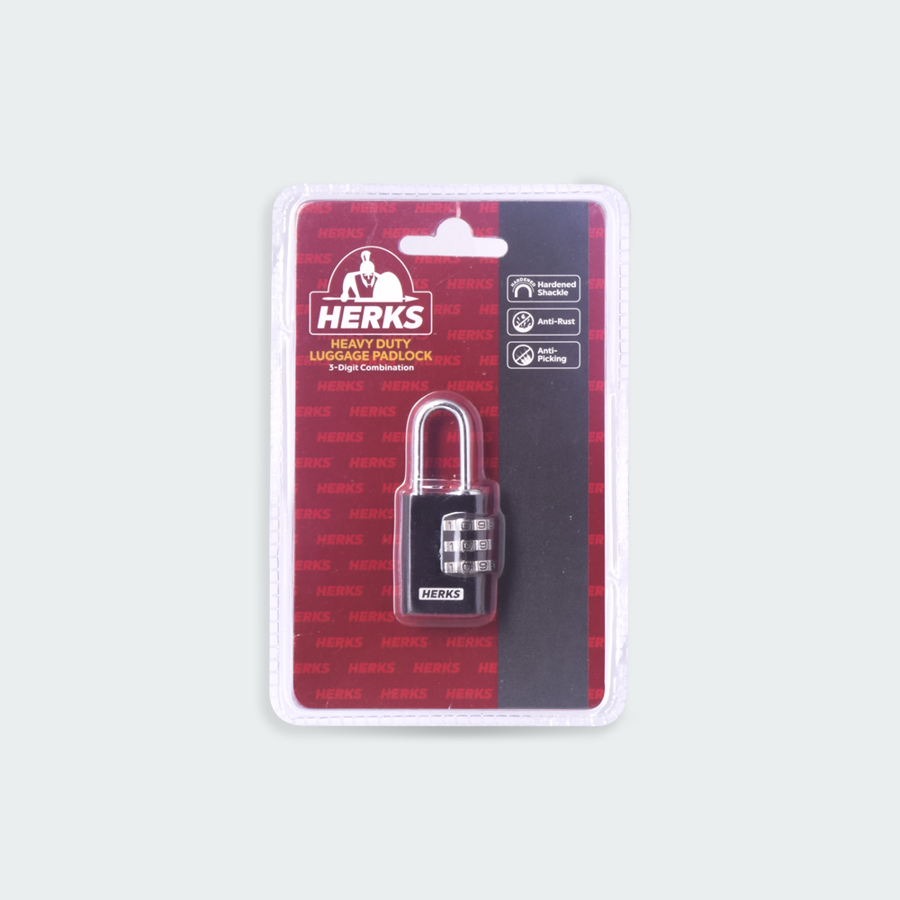 HERKS Combination Luggage Padlock