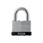 HERKS Heavy Duty Laminated Padlock - Short Shackle