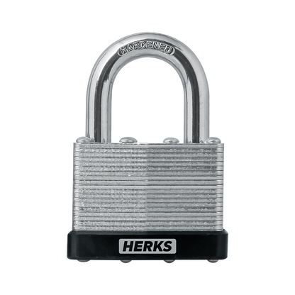 HERKS Heavy Duty Laminated Padlock - Short Shackle