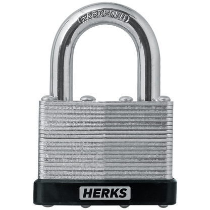 HERKS Heavy Duty Laminated Padlock - Short Shackle