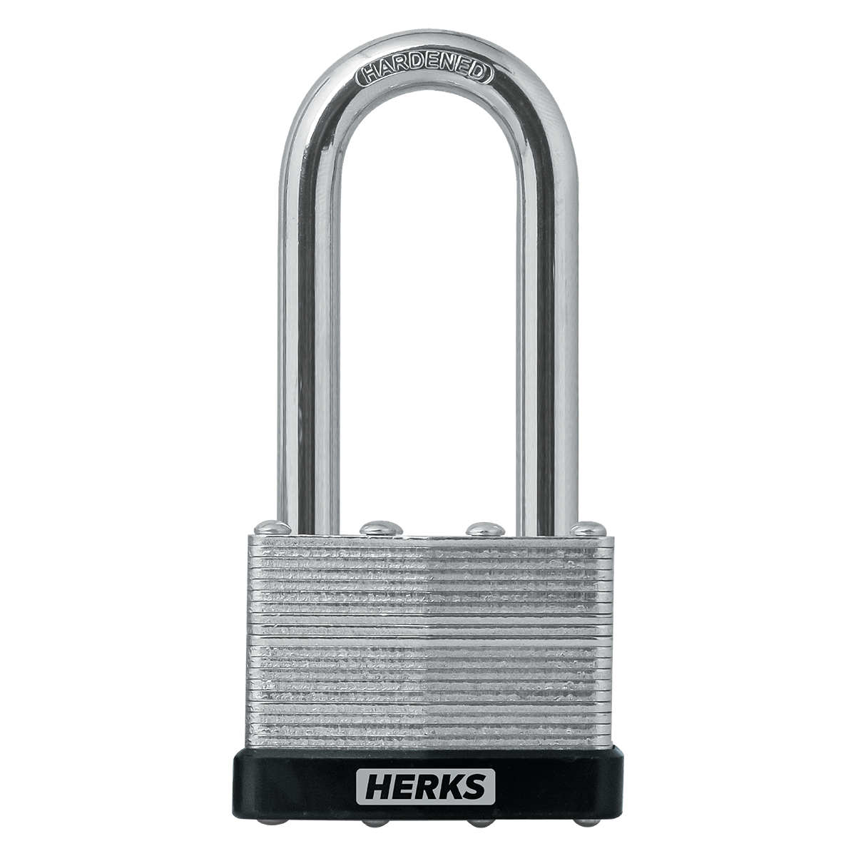 HERKS Heavy Duty Laminated Padlock - Long Shackle