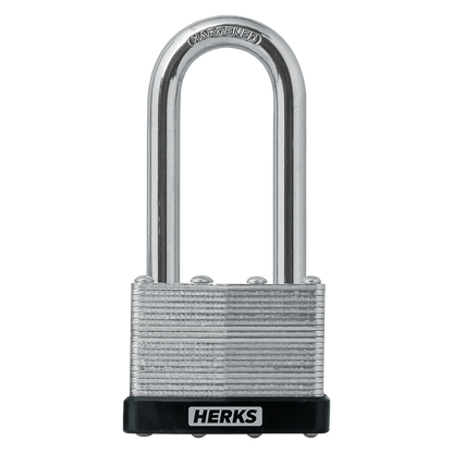HERKS Heavy Duty Laminated Padlock - Long Shackle