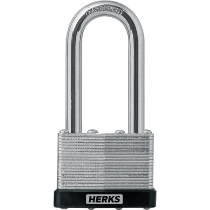 HERKS Heavy Duty Laminated Padlock - Long Shackle