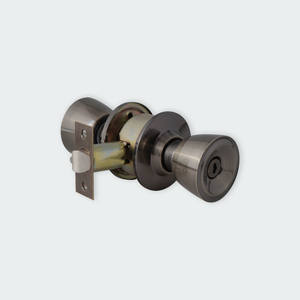 HERKS 588 Cylindrical Knobset Entrance Function - Flat Design