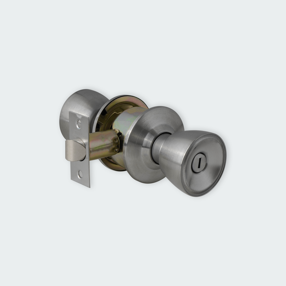 HERKS 588 Cylindrical Knobset Privacy Function - Flat Design