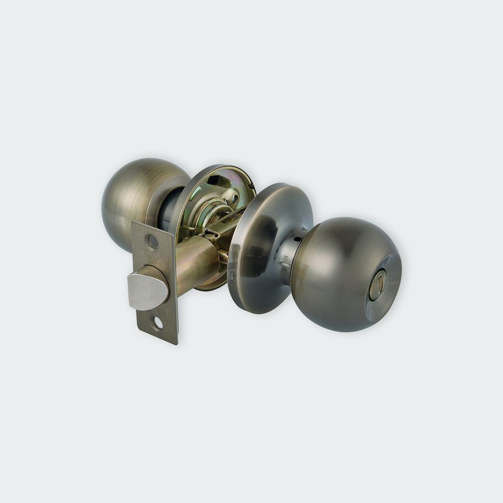 HERKS 587 Tubular Knobset Privacy Function - Round Design