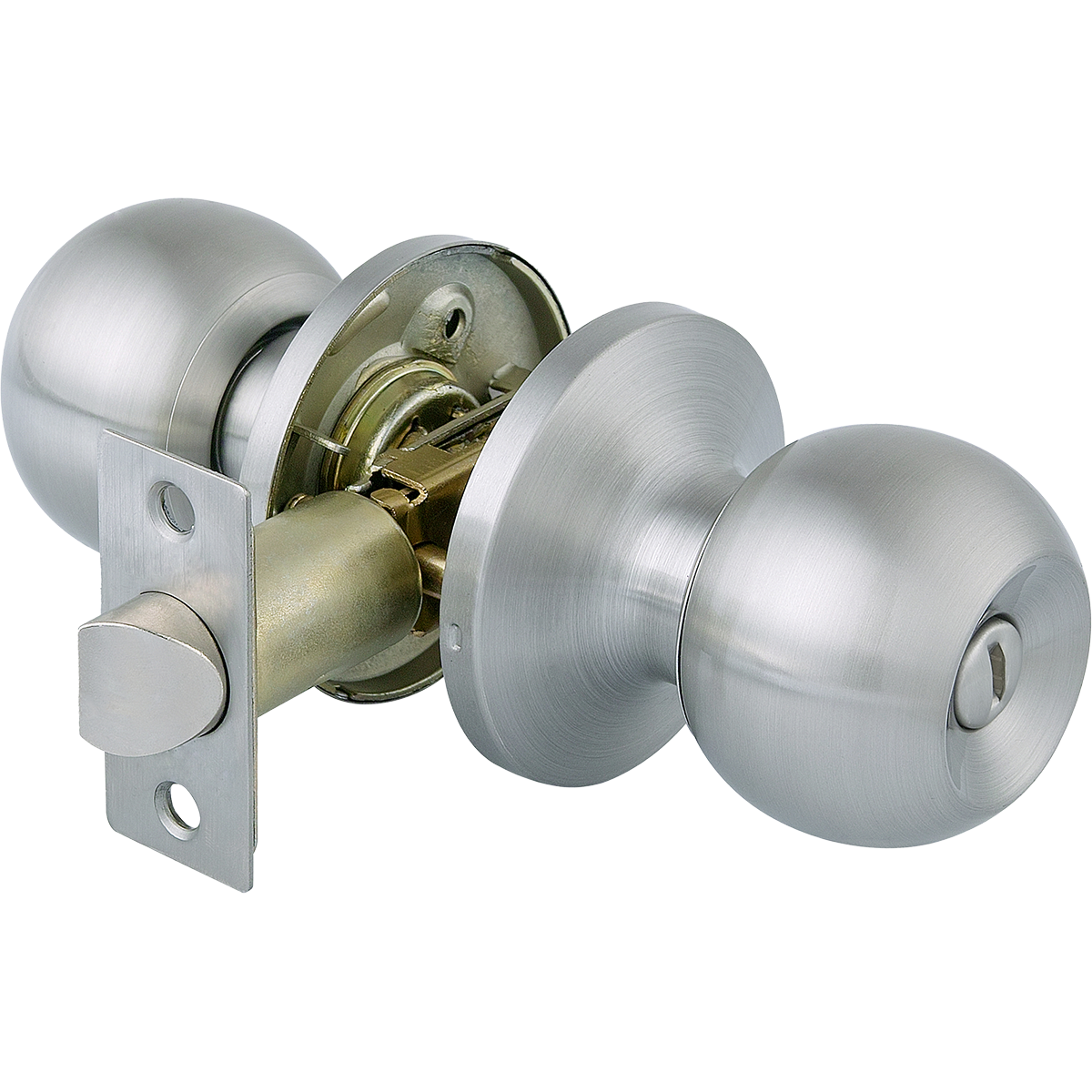 HERKS 587 Tubular Knobset Privacy Function - Round Design