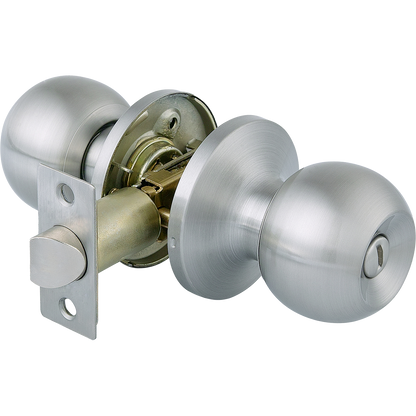 HERKS 587 Tubular Knobset Privacy Function - Round Design