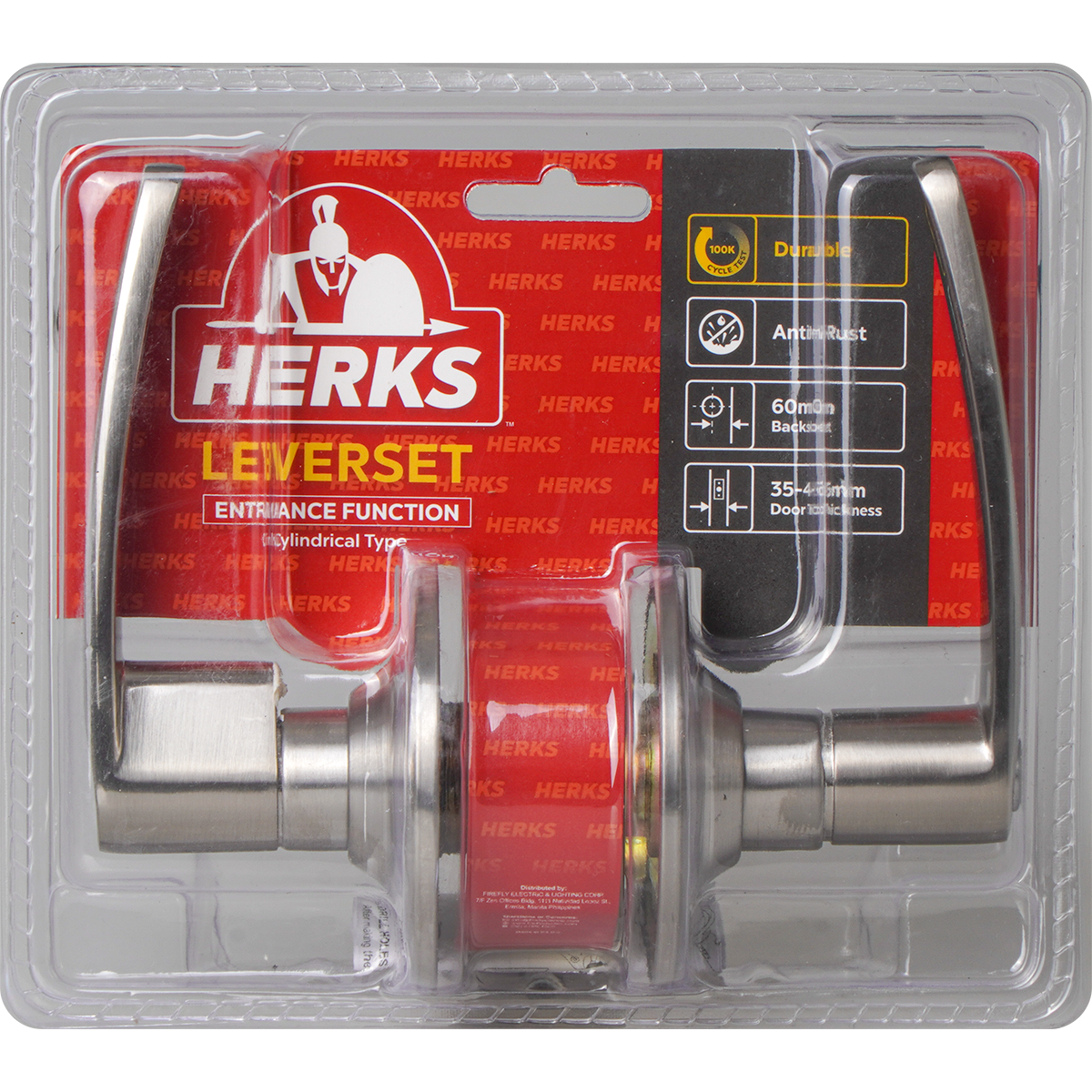 HERKS (Red Line) Cylindrical Leverset Entrance Function