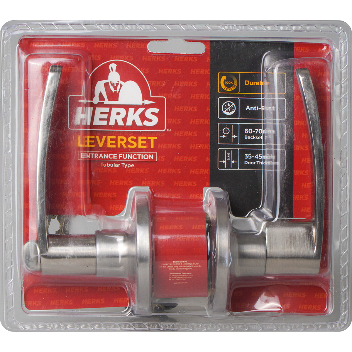 HERKS (Red Line) Tubular Leverset Entrance Function