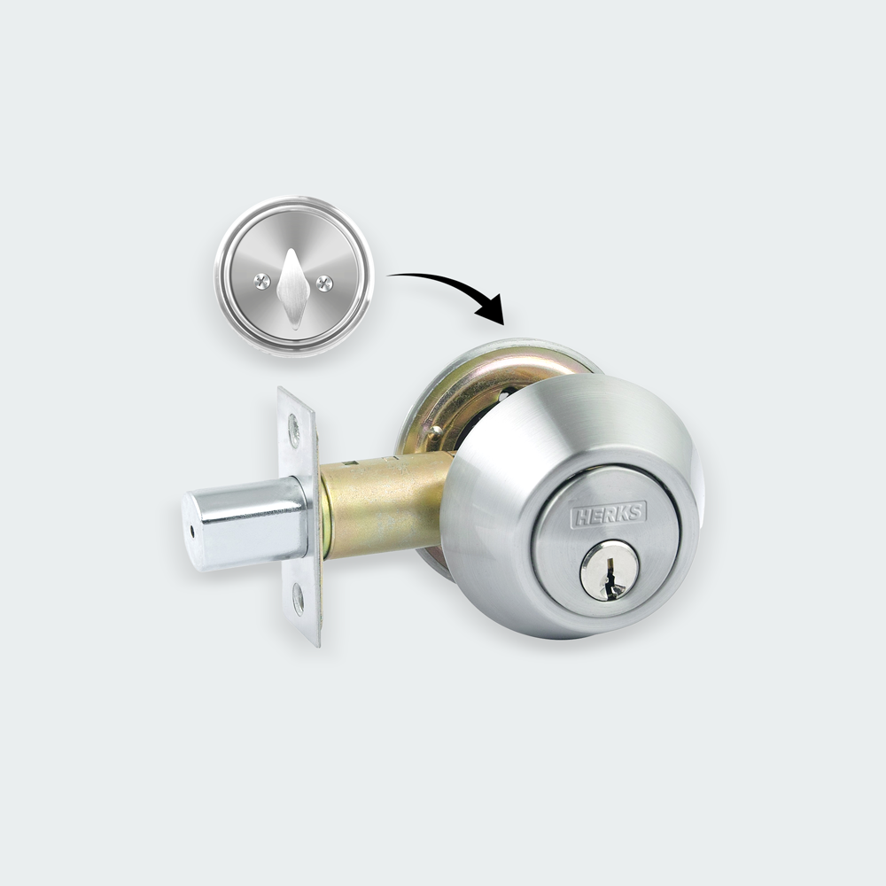 HERKS Single Cylinder Deadbolt