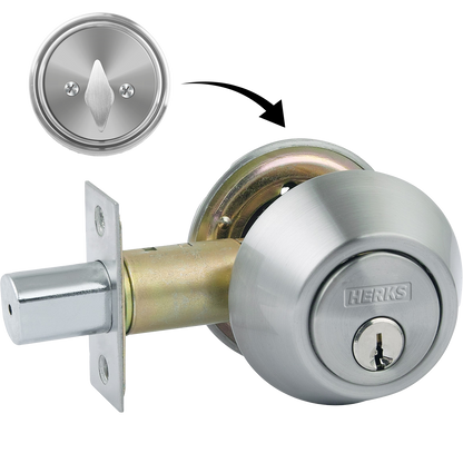 HERKS Single Cylinder Deadbolt