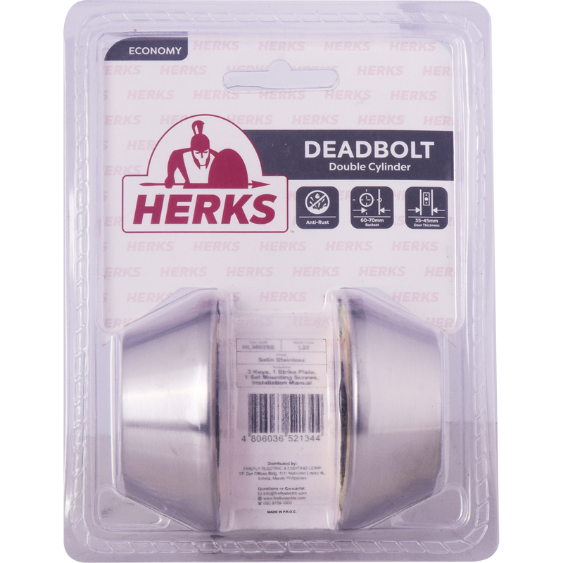 HERKS Double Cylinder Deadbolt