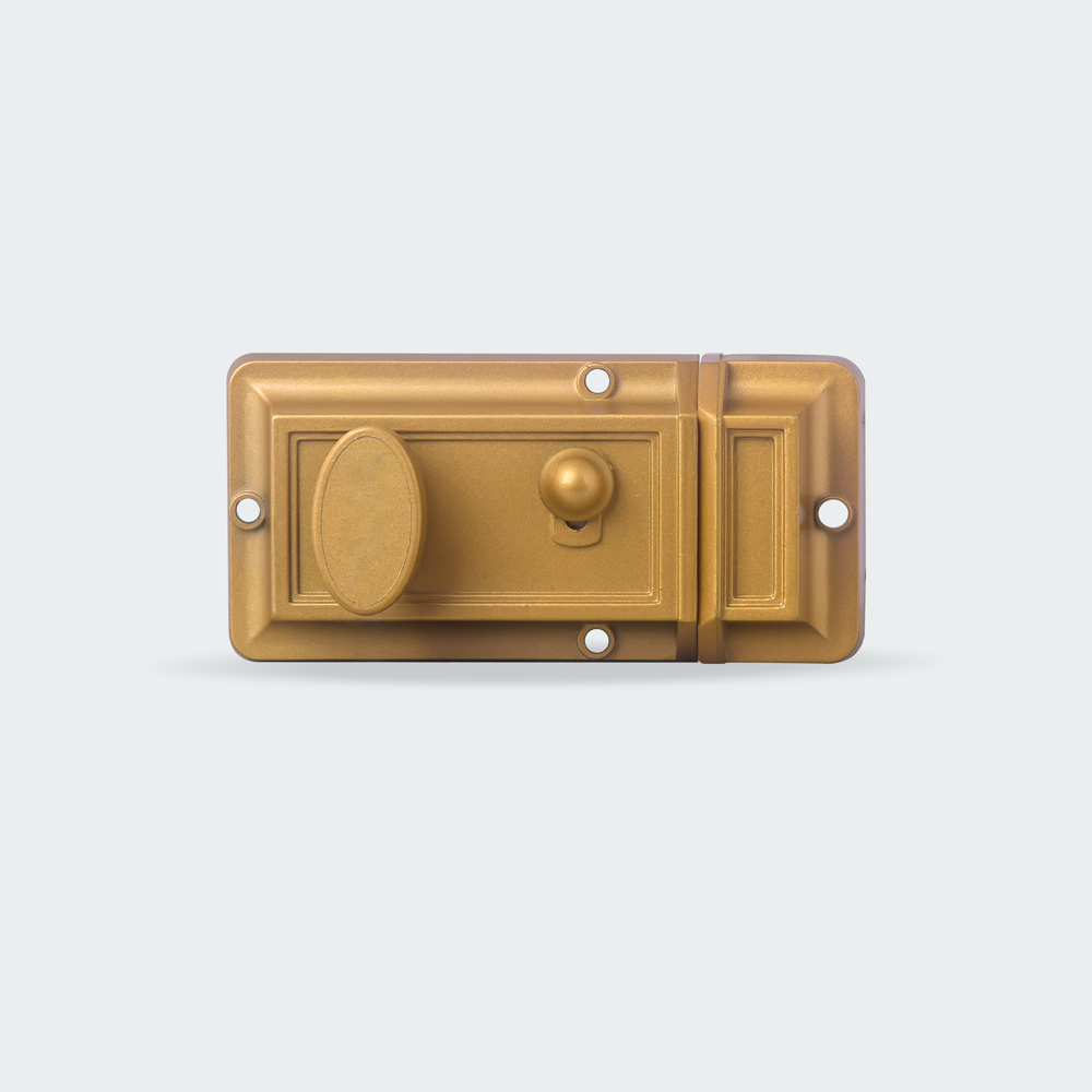 HERKS Rim Night Latch Single Cylinder
