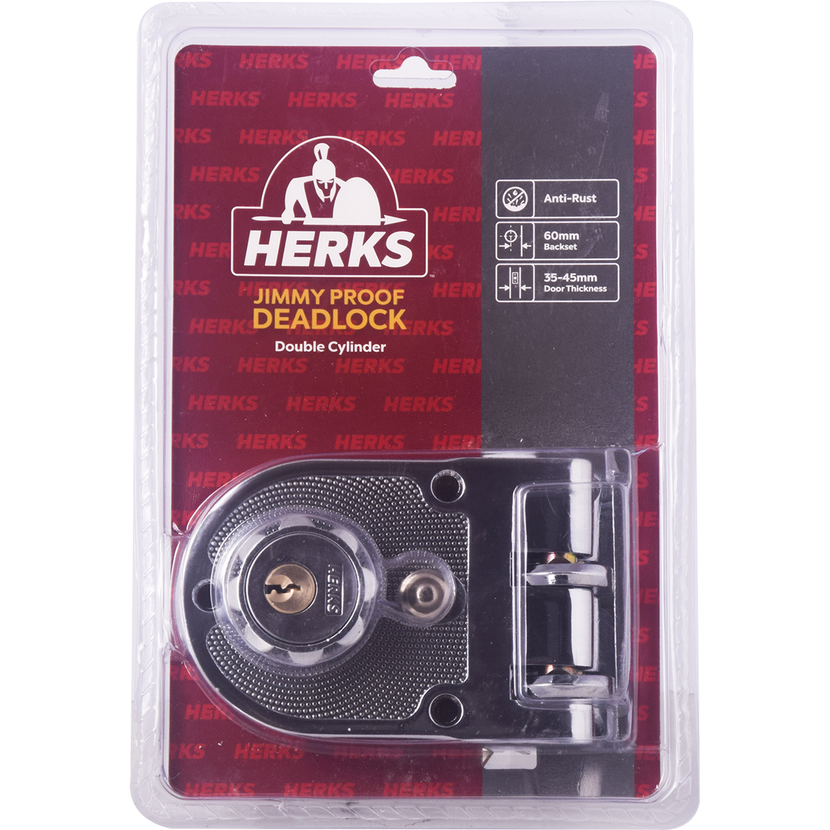 HERKS Jimmy Proof Deadlock Double Cylinder