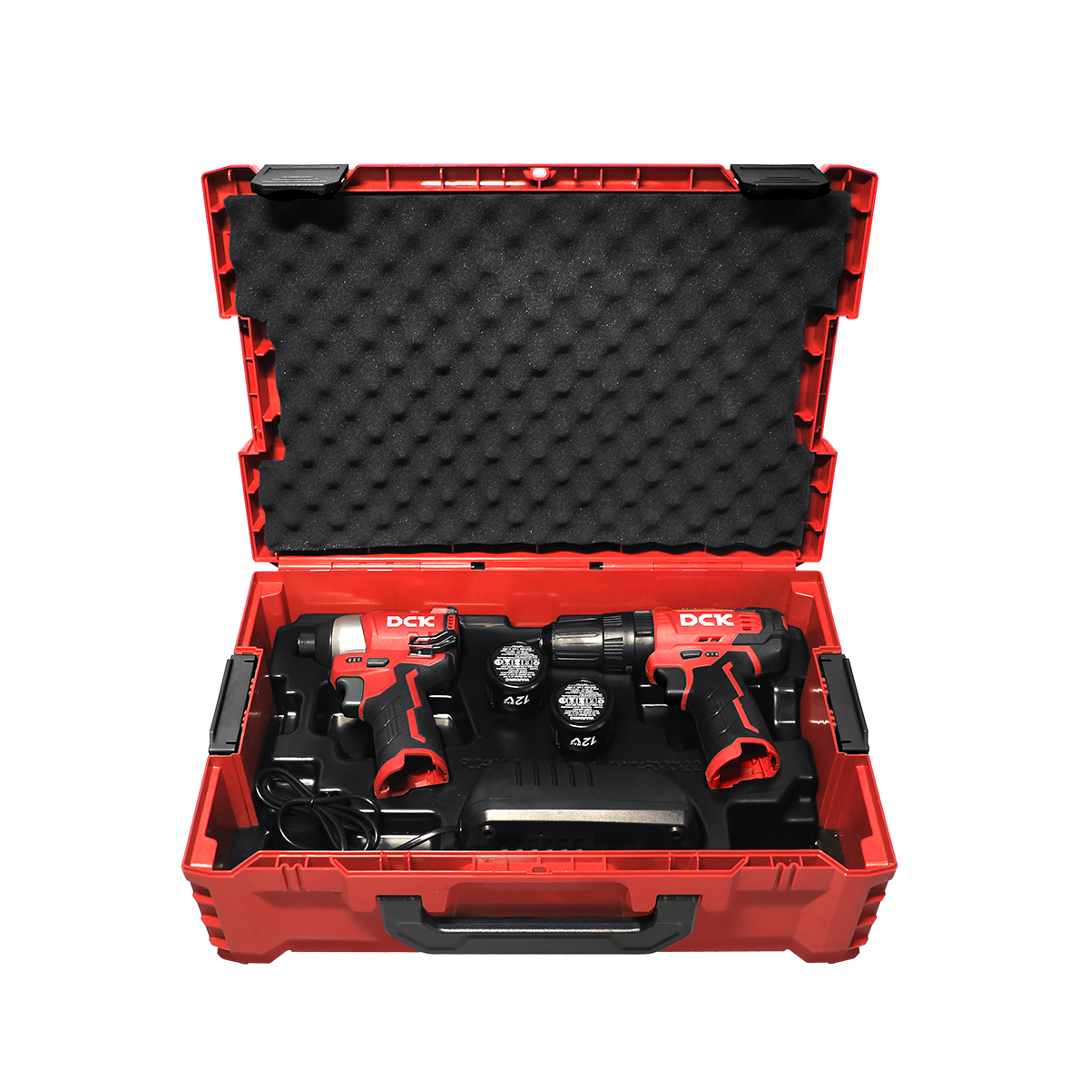 DCK Cordless Combo Kit: Hammer Drill + Impact Driver