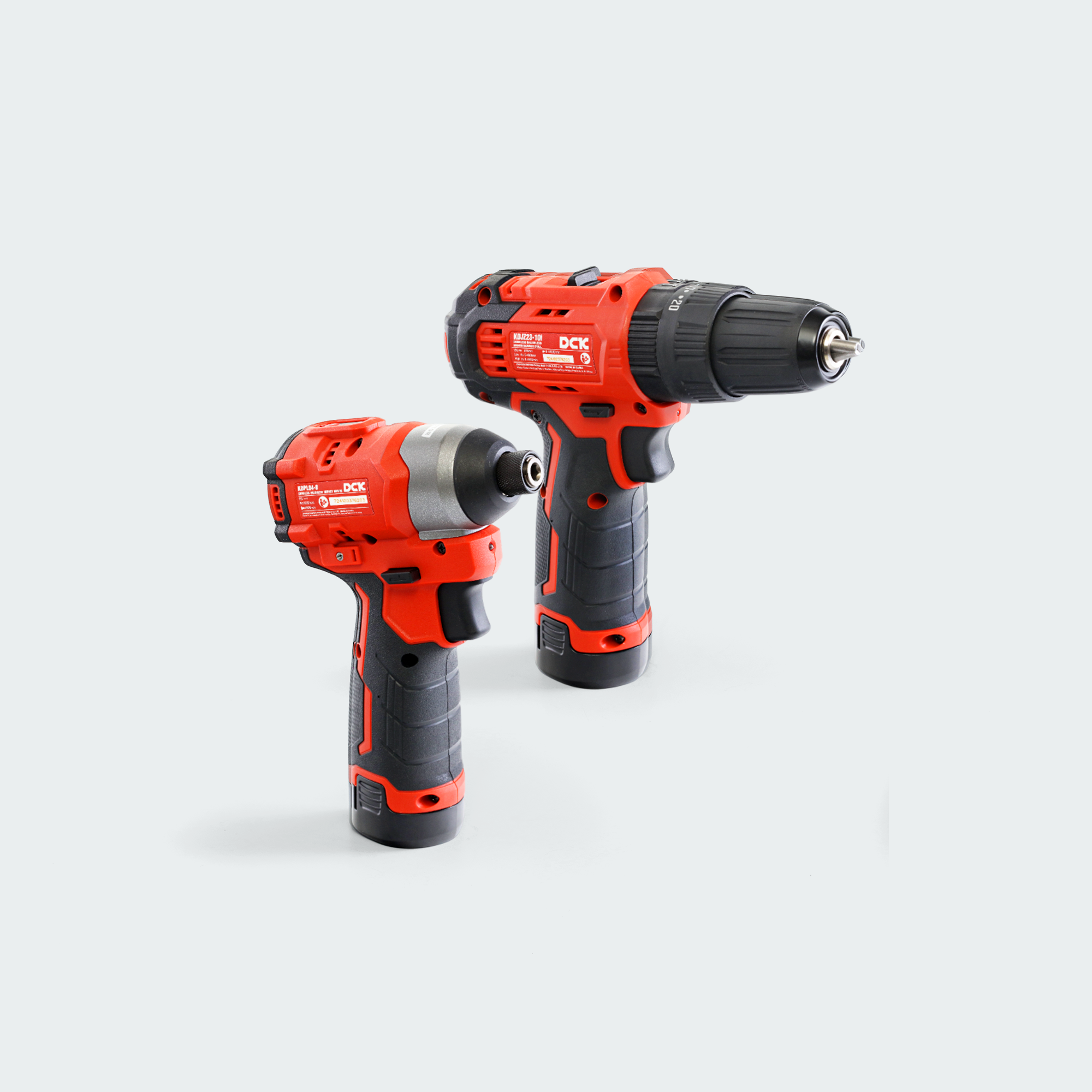 DCK Cordless Combo Kit: Hammer Drill + Impact Driver