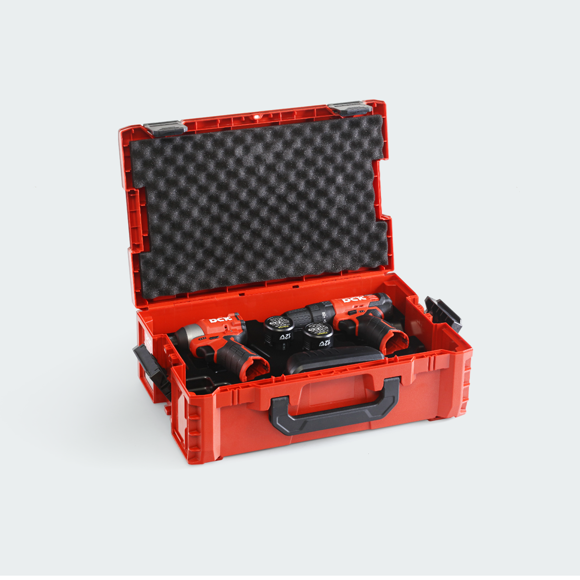 DCK Cordless Combo Kit: Hammer Drill + Impact Driver