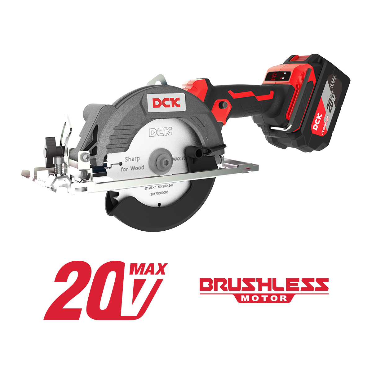 DCK Cordless Brushless Circular Saw (Type EM)