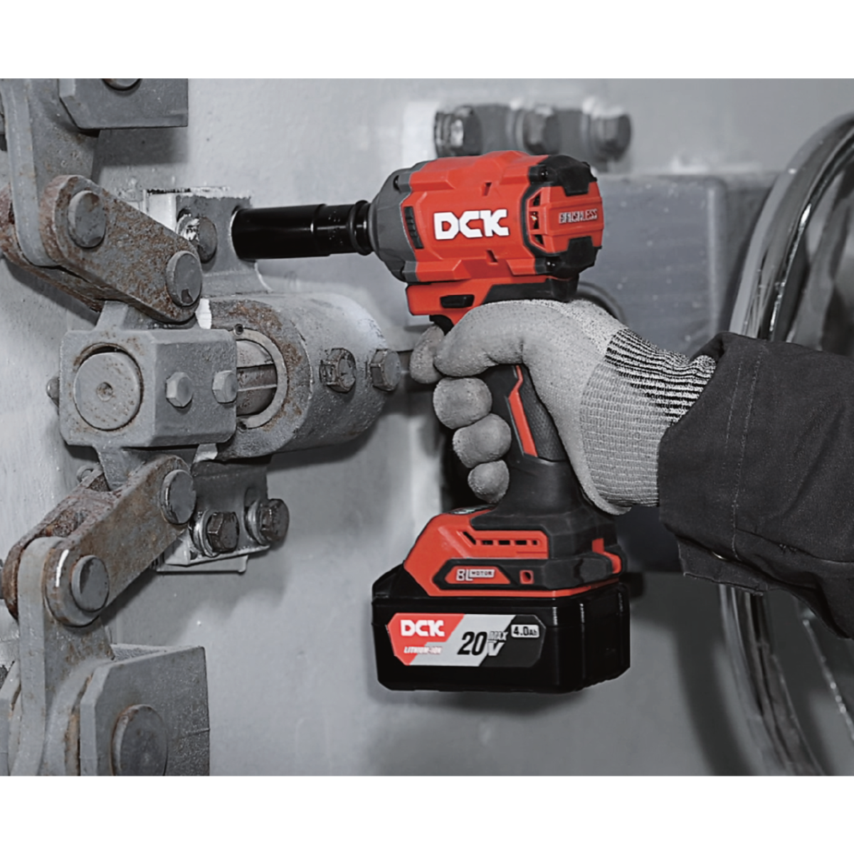 DCK Cordless Brushless Impact Wrench (EM)