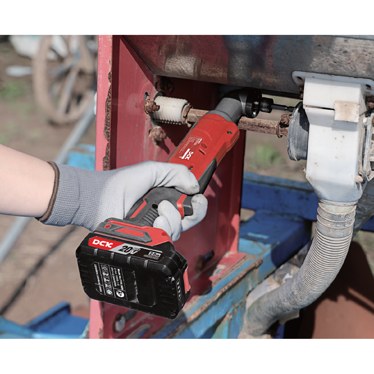 DCK Cordless Brushless Angle Impact Driver