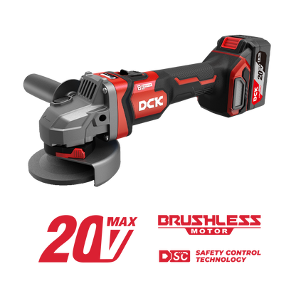 DCK Cordless Brushless Angle Grinder