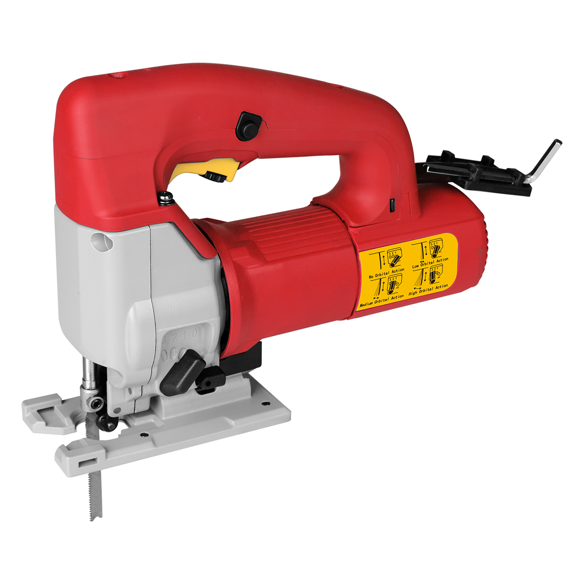 DCK Jig Saw 580W with 3 orbital seeting and new Blade Change System (steel/wood)