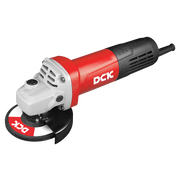 DCK Angle Grinder 4'' 820W with Auto-Stop Carbon Brush, Slim Body, Labyrinth Dus