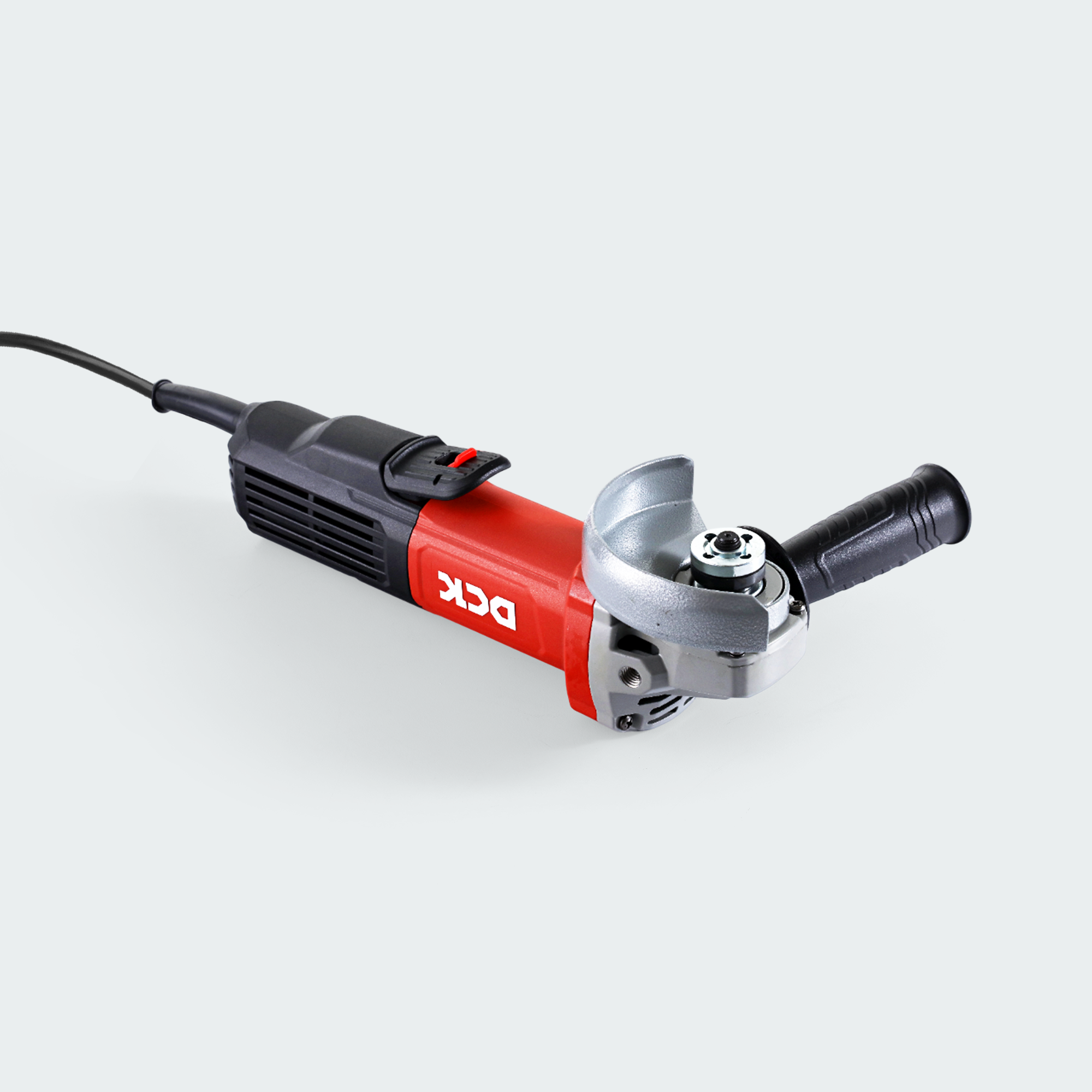 DCK Angle Grinder 4'' 1100W with slim body, auto stop carbon brush and M10 (Spin