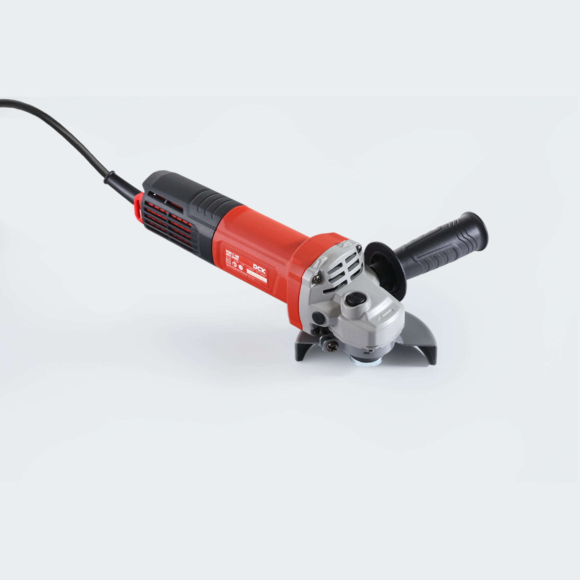 DCK Angle Grinder 4'' 1100W with Slim Body, Auto-Stop Carbon brush, Dust-proof F