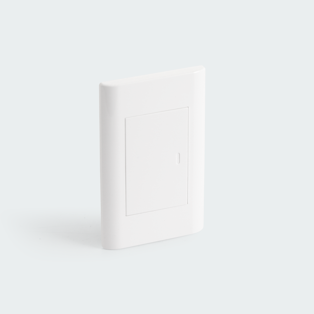 ROYU Plano 1 Gang Switch Set - White