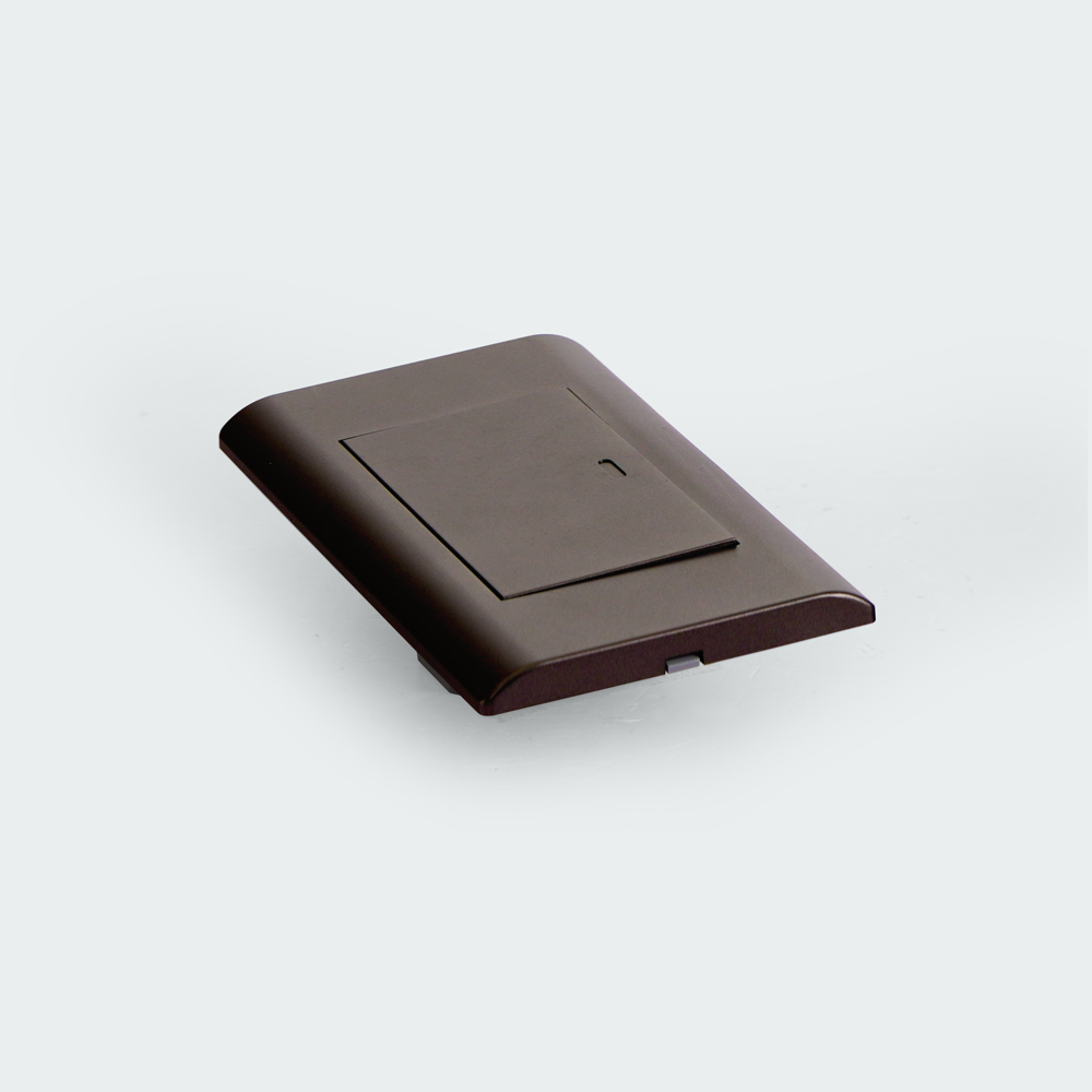ROYU Plano 1 Gang Switch Set - Dark Gray
