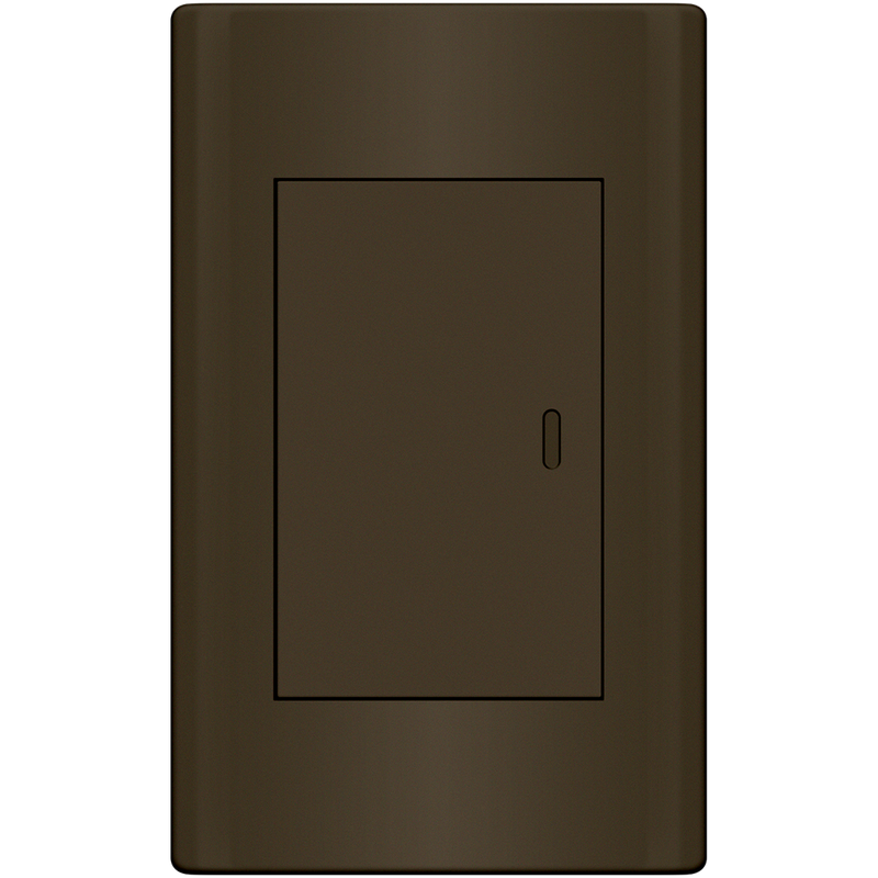 ROYU Plano 1 Gang Switch Set - Dark Gray