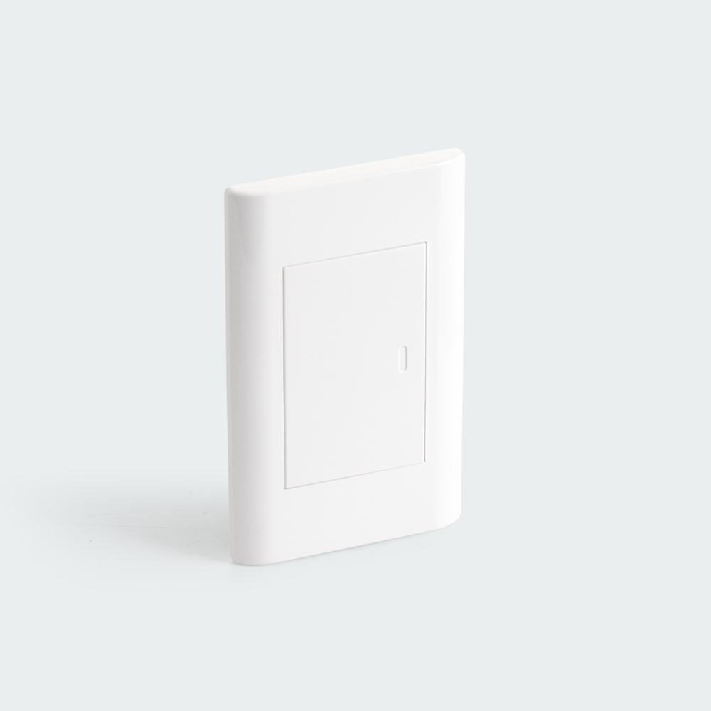ROYU Plano 1 Gang Switch Set - White