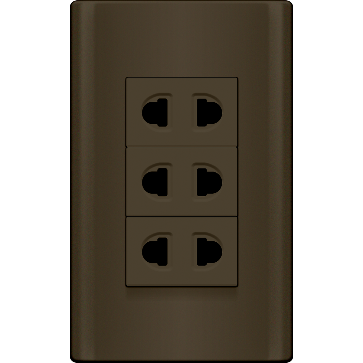 ROYU Plano 3 Gang Outlet Set - Dark Gray