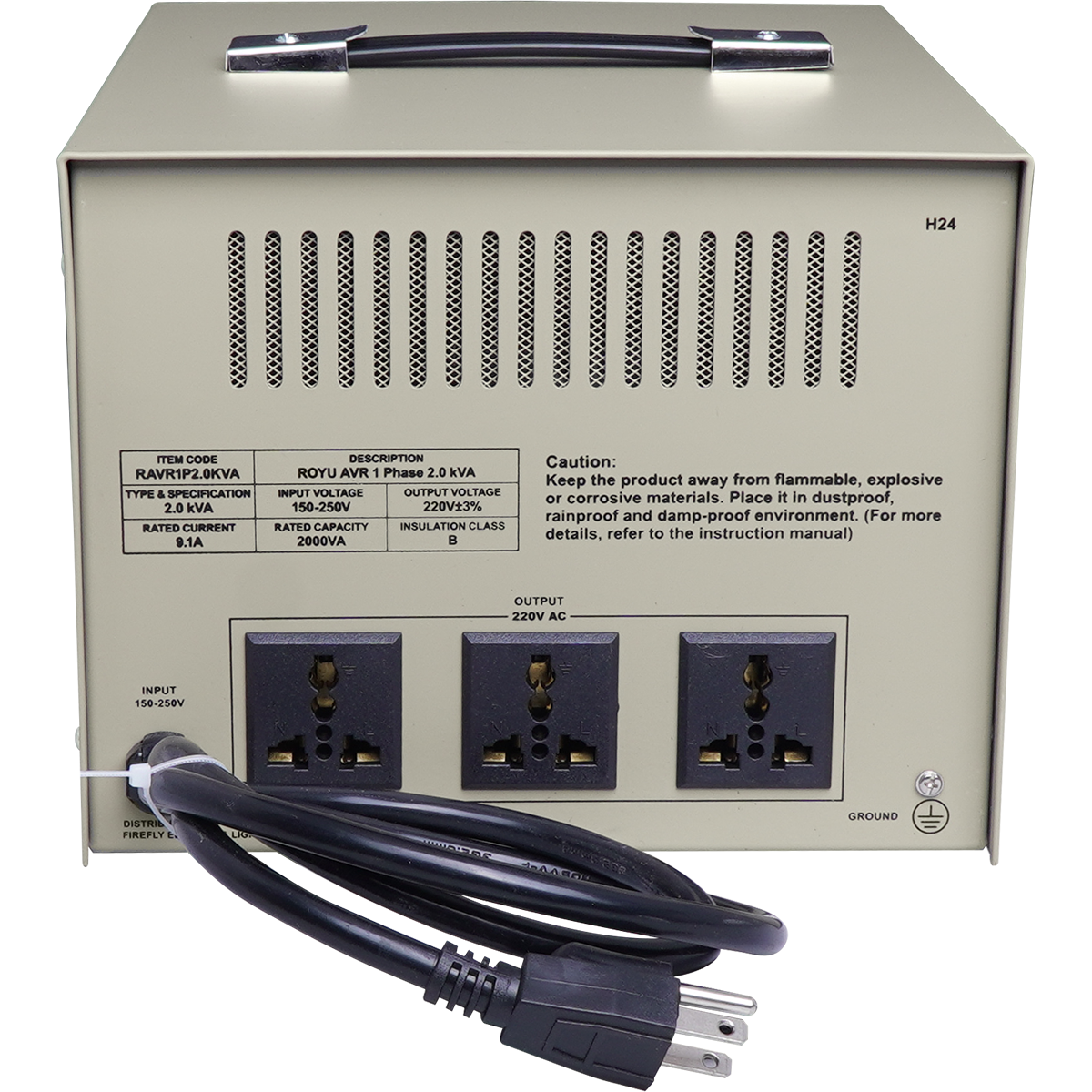 ROYU AVR 1Phase 2.0 kVA