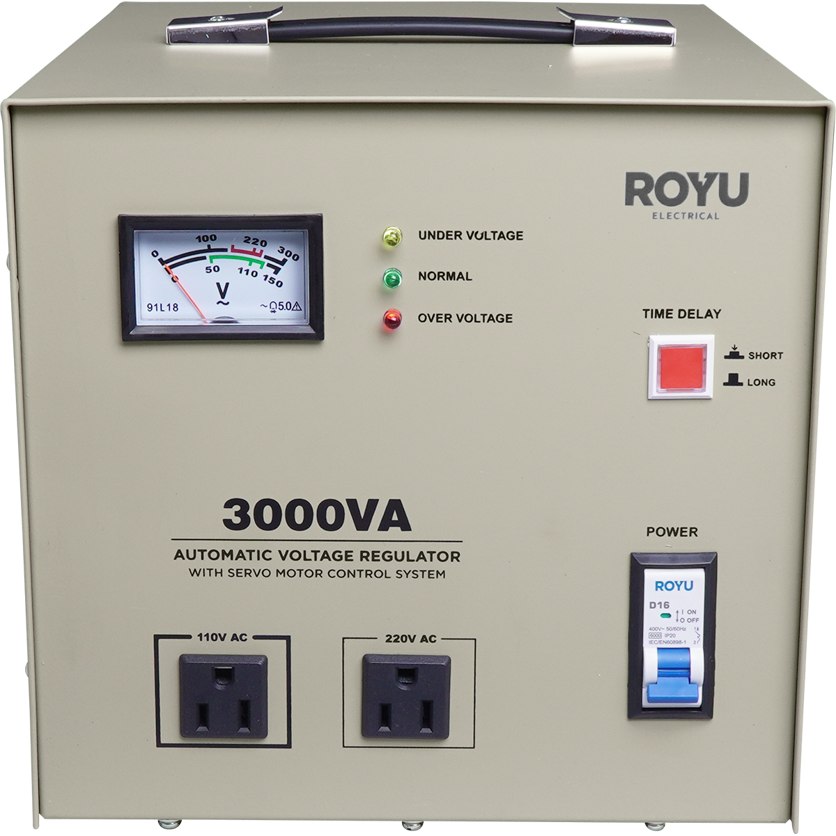 ROYU AVR 1Phase 3.0 kVA