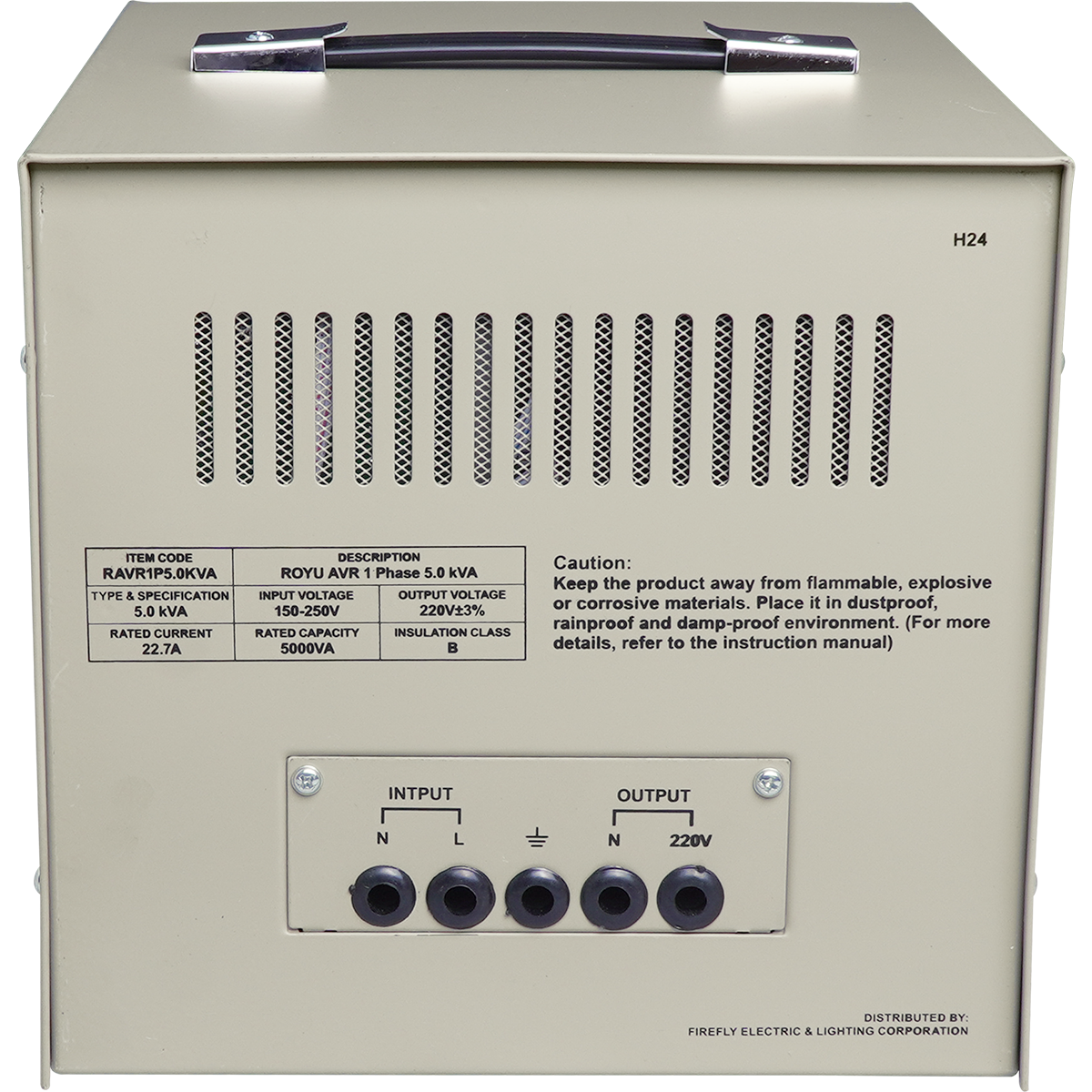 ROYU AVR 1Phase 5.0 kVA