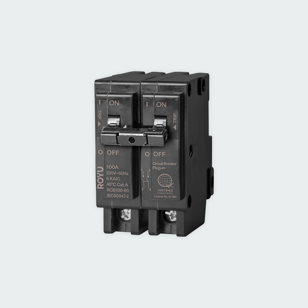 ROYU Circuit Breaker Plug-In Type 100A