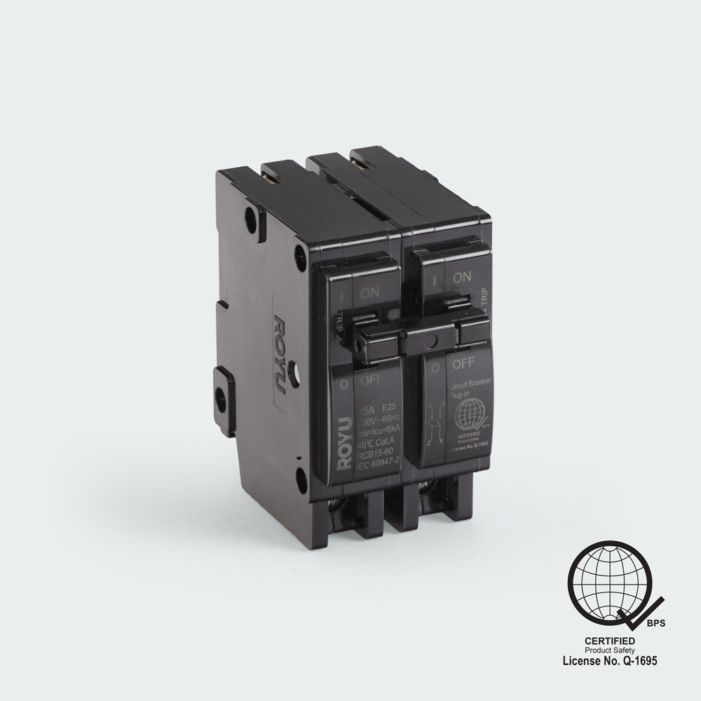 ROYU Circuit Breaker Plug-In Type15A