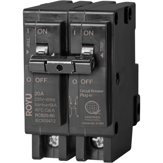 Royu Circuit Breaker Plug-In Type 20A