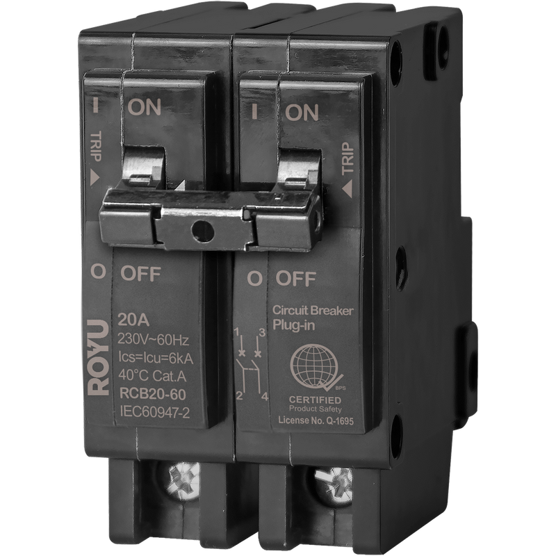 Royu Circuit Breaker Plug-In Type 20A
