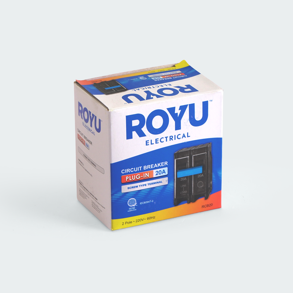 ROYU Mini Circuit Breaker - Plug In