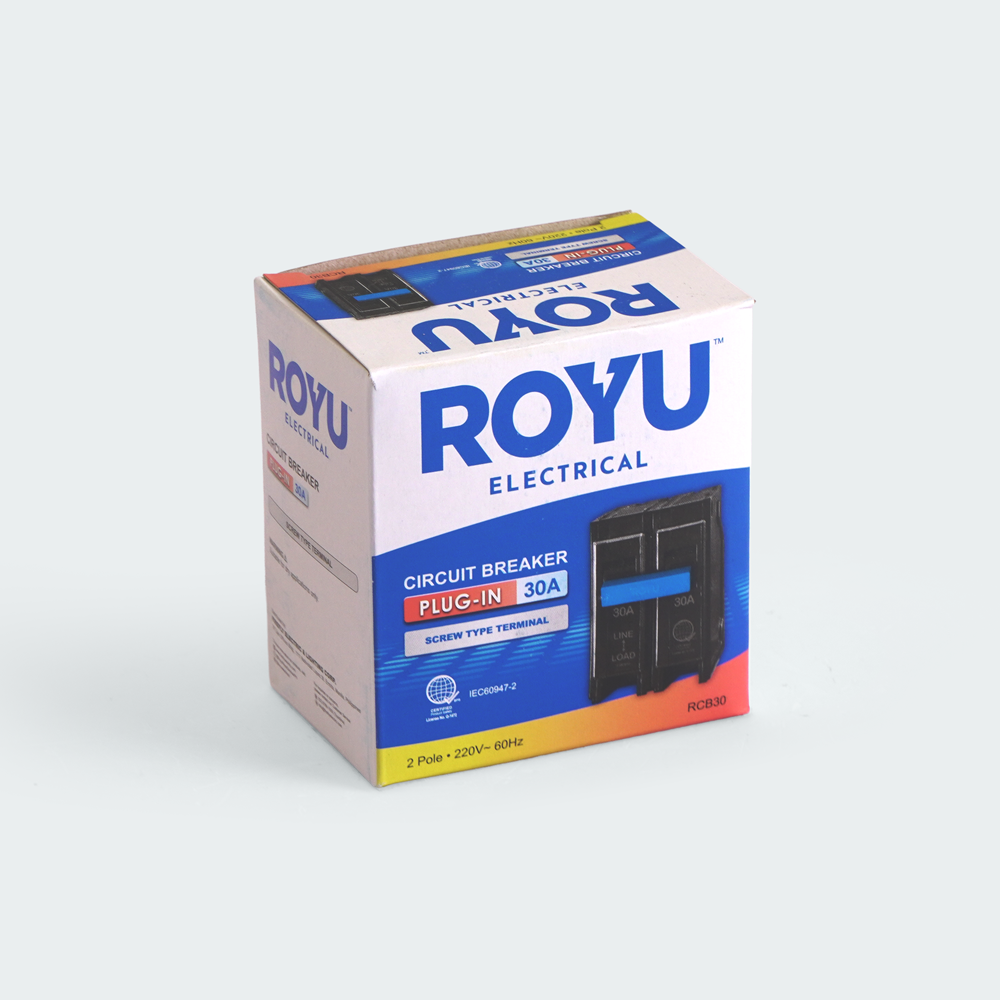 ROYU Mini Circuit Breaker - Plug In