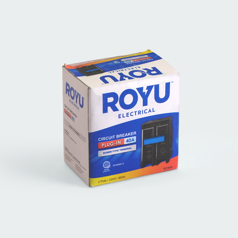 ROYU Mini Circuit Breaker - Plug In