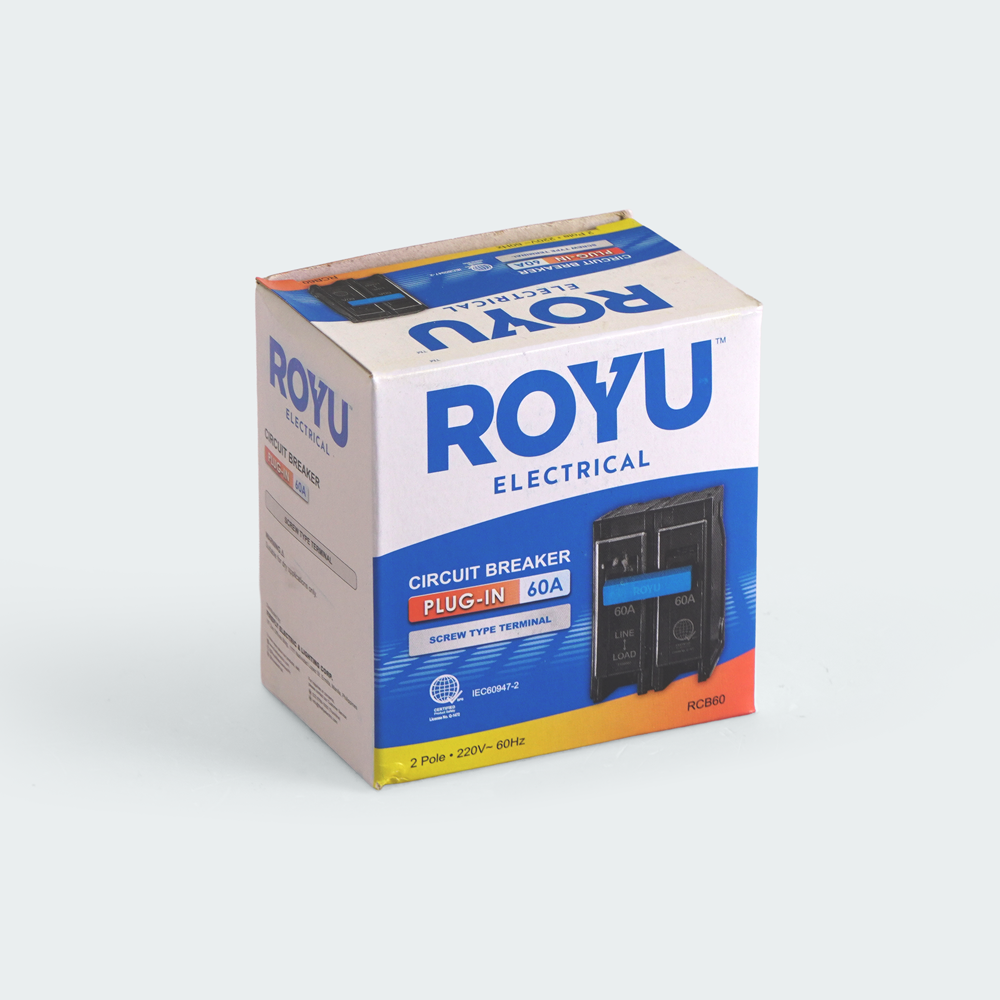 ROYU Mini Circuit Breaker - Plug In